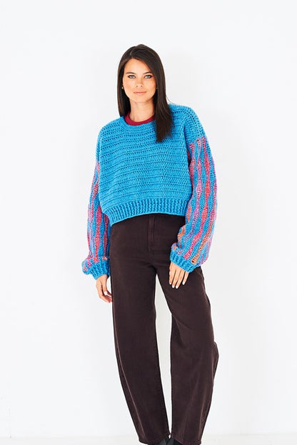 Crochet Sweaters in Highland Heathers Aran, Impressions