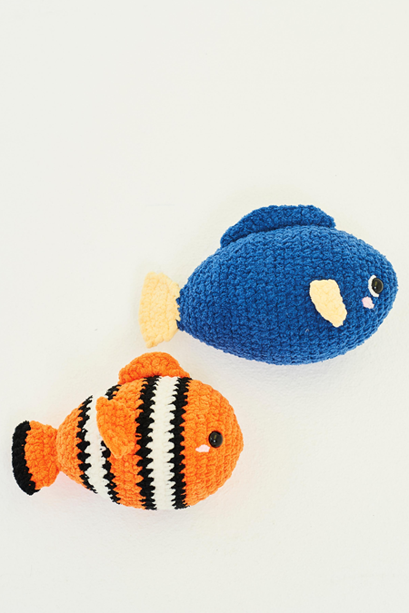 Clownfish & Regal Blue Tang