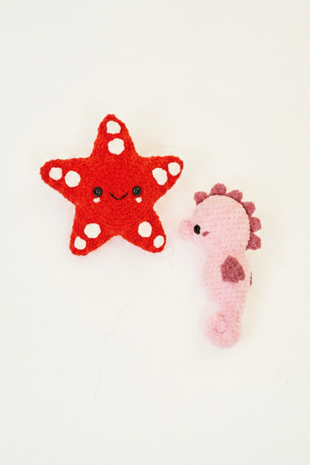 Seahorse & Starfish
